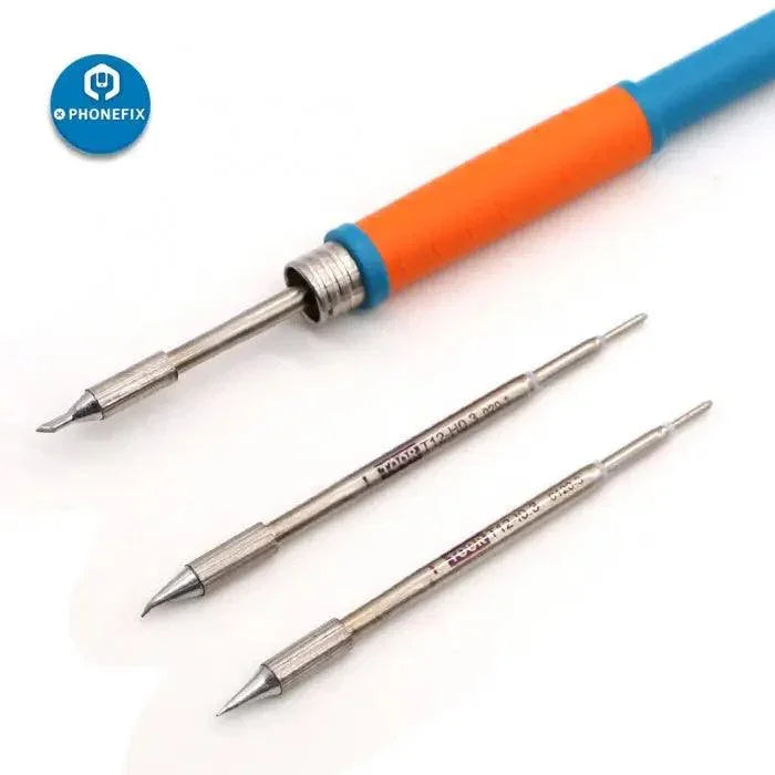 PhoneFix LEISTO T12-11 BGA soldering station with 75W lead-free soldering iron for precise electronic repair work.