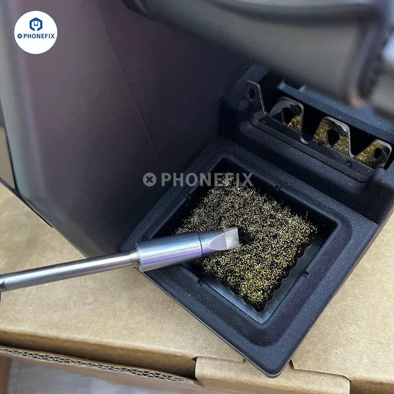 Sugon T61 400W BGA soldering station by PHONEFIX with T210 T470 handle and C470 tips, shown with soldering iron and accessories.
