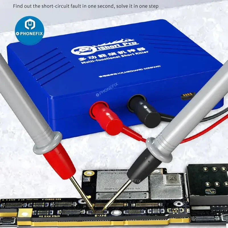 PHONEFIX VC04 Short Killer Circuit Detector and BGA soldering station with burning box and VCC power supply for circuit testing