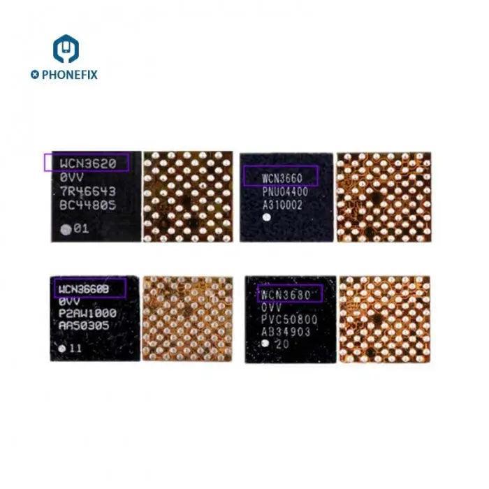 MT6625LN WiFi module chip and WCN3615 Bluetooth IC for Xiaomi Redmi Note 4, electronic components by PHONEFIX.