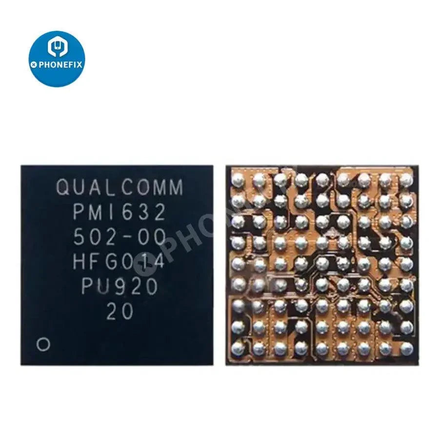 PMI632 power supply IC for Xiaomi Redmi 8, 8A, Note 8, 8T smartphones, used as a component in mobile device repair.