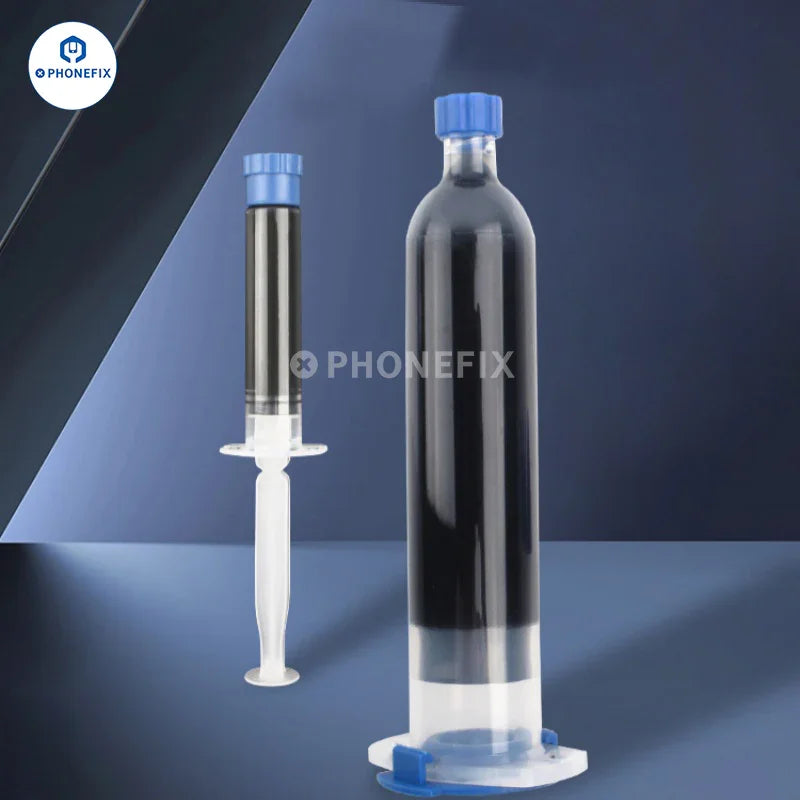PhoneFix A150 structural adhesive for iPhone LCD display frame repair, durable glue for electronic device repairs.