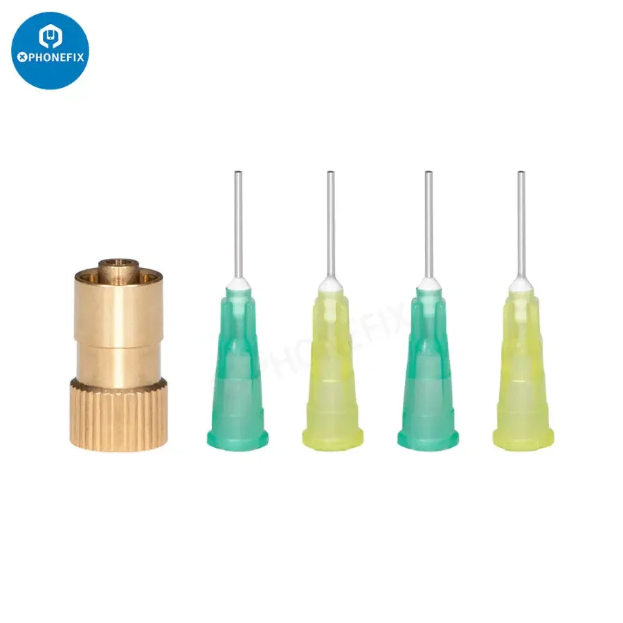 Q9 Glue Hose Conversion Head for B-7000 T-7000 glue output needle, PHONEFIX consumables for precise adhesive application.