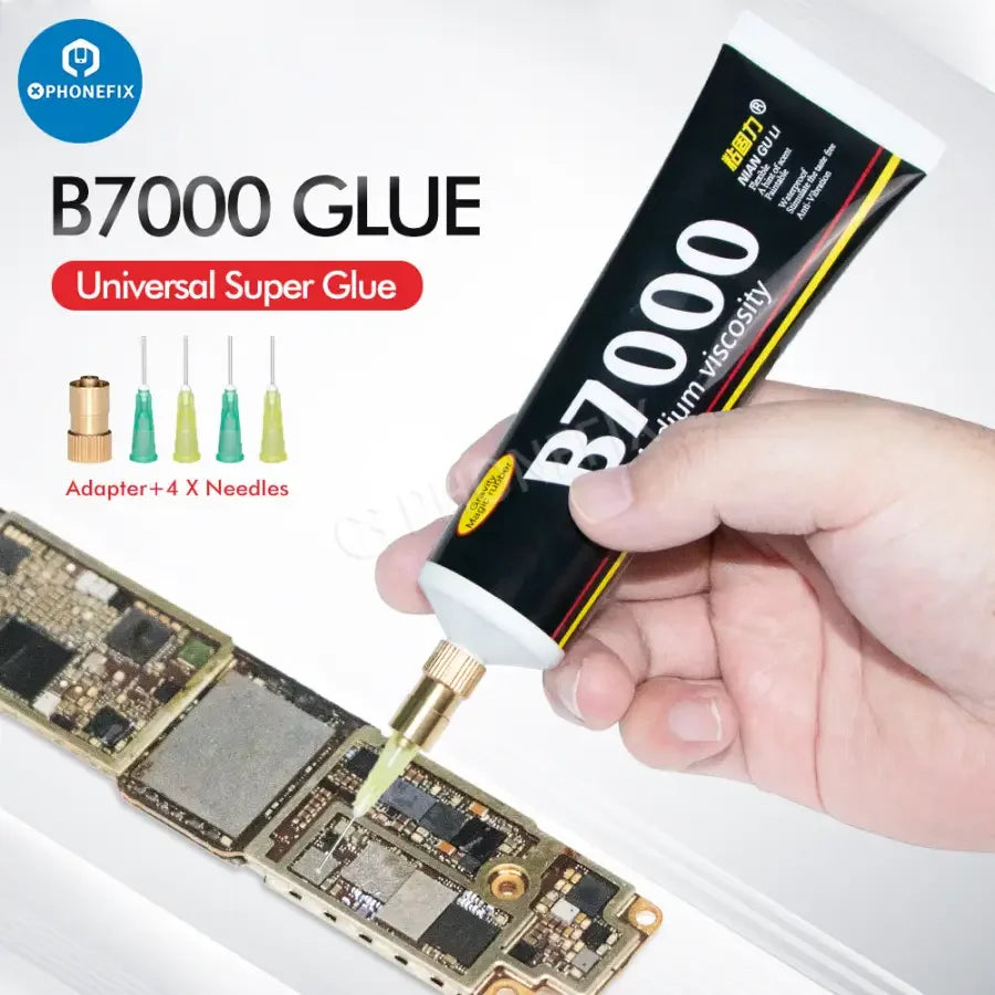 Q9 Glue Hose Conversion Head for B-7000 T-7000 Glue Output Needle by PHONEFIX, used for precise adhesive application.