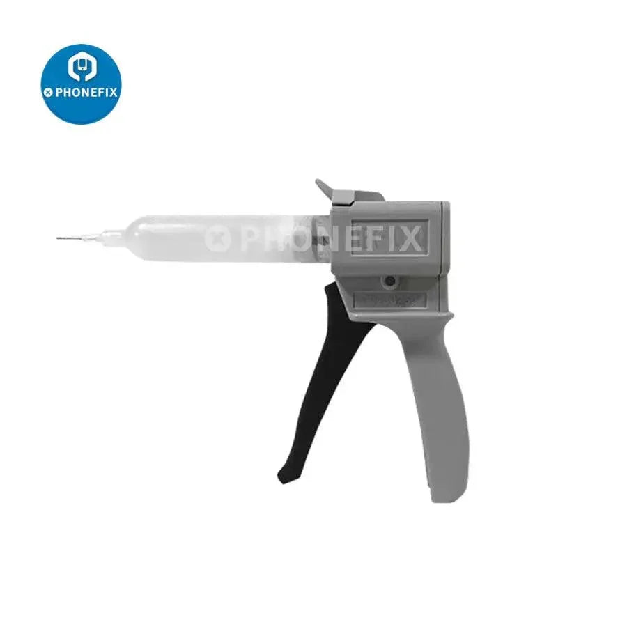 30ML Liquid Structure Glue by PHONEFIX for iPhone frame, LCD screen, and back cover repair, designed for precise bonding.