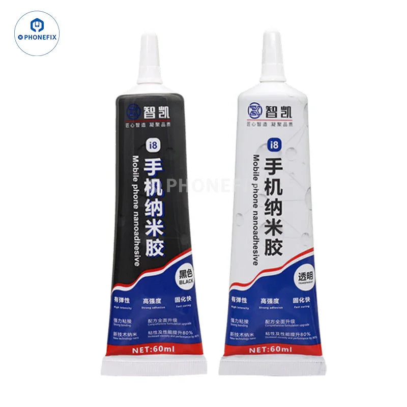 PHONEFIX i8 Nano Structural Adhesive for phone screen frame repair, consumables, used to secure and repair phone screens.