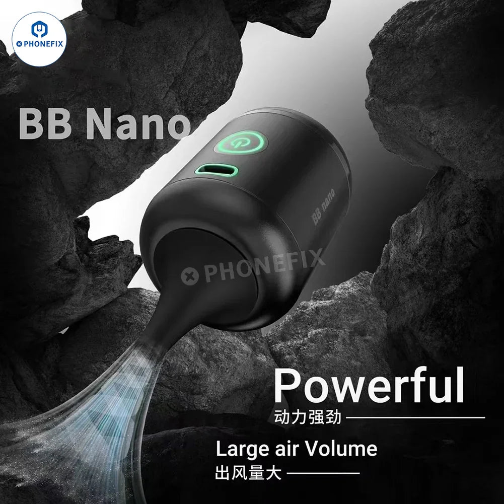 PhoneFix 2UUL BB Nano Superpower Fan cooling blower, electric dust remover for electronic cleaning and cooling.