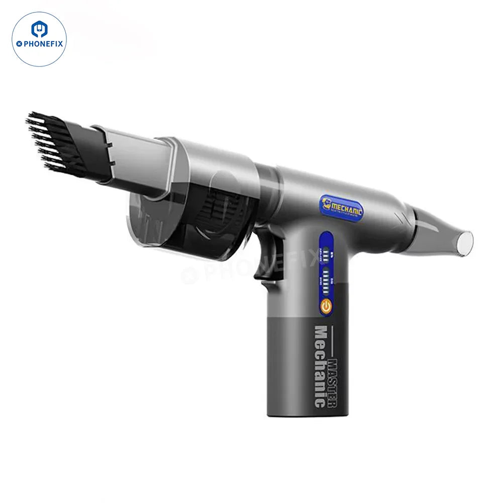 PHONEFIX MECHANIC DB10 Turbo Blowing Suction Machine for phone repair, electric power tool with suction and blowing functions.