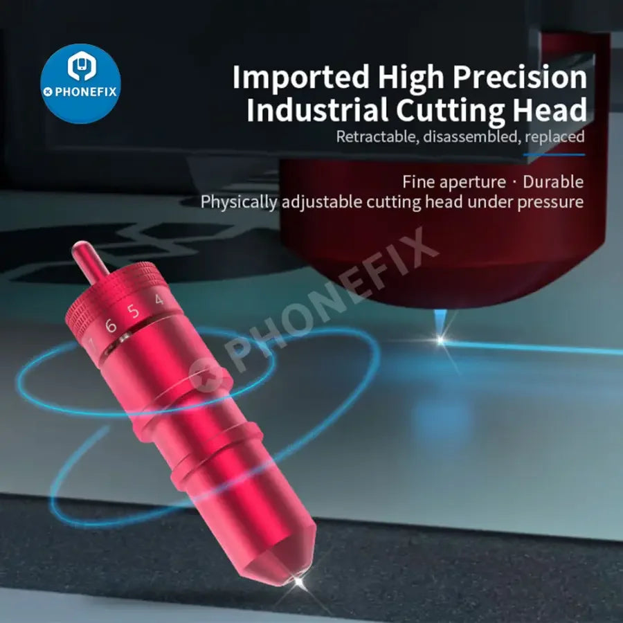 PhoneFix universal hydrogel film cutting knife blade for Sunshine SS-890C film cutting machine, designed for precise film trimming.