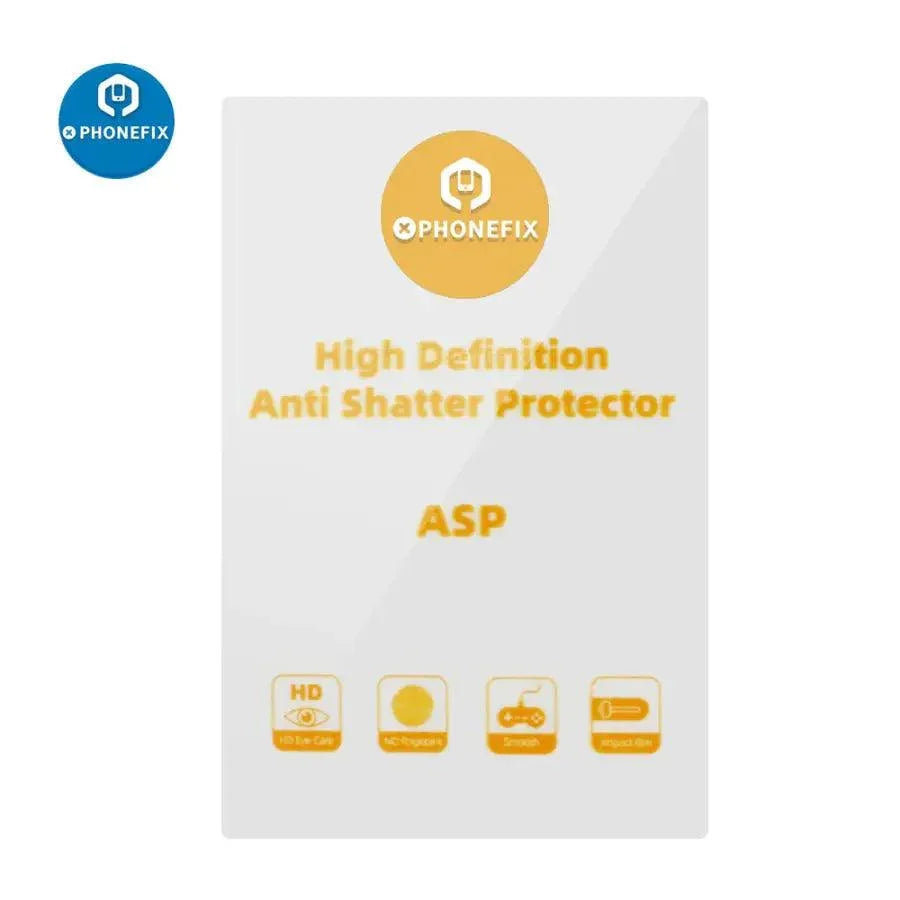 PhoneFix universal soft hydrogel film screen protector for film cutting machines, designed to protect screens during cutting processes.