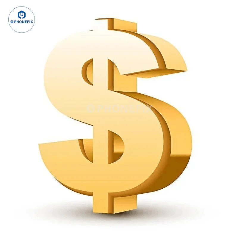 PhoneFix VIP payment link for VIP customers, featuring free shipping option, displayed on a digital payment interface.