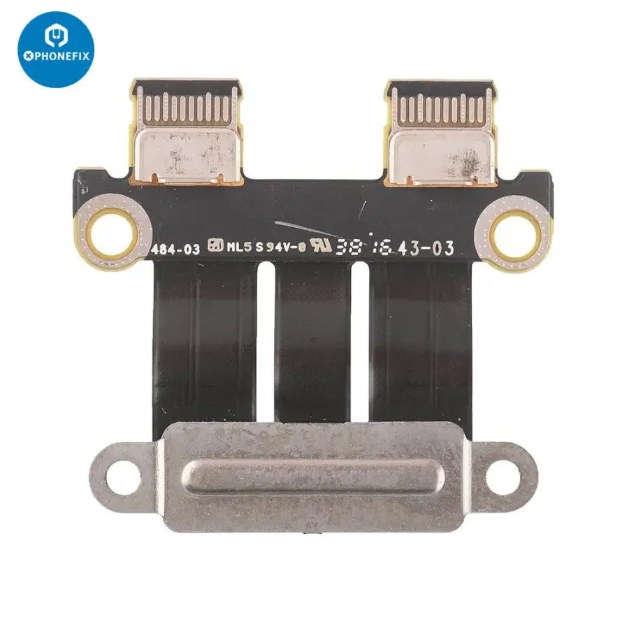 Flexible I/O board cable for MacBook Pro A1706, A1707, A1708, designed for repair and replacement by PHONEFIX.