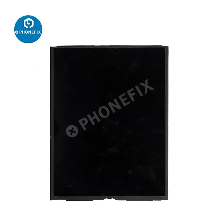 iPad 10.2-inch 7th/8th generation LCD display screen replacement by PHONEFIX, showing the new screen assembly for repair.