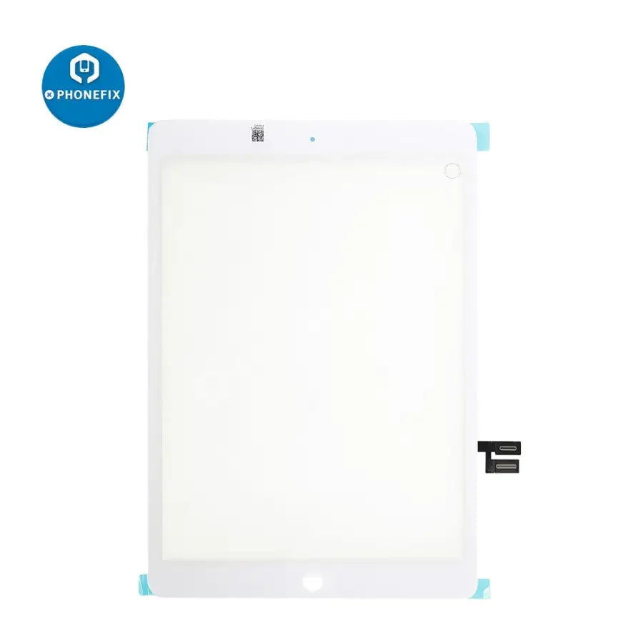 PHONEFIX iPad 10.2-inch 7th/8th generation touch screen digitizer replacement showing the front of the iPad with new replacement screen.