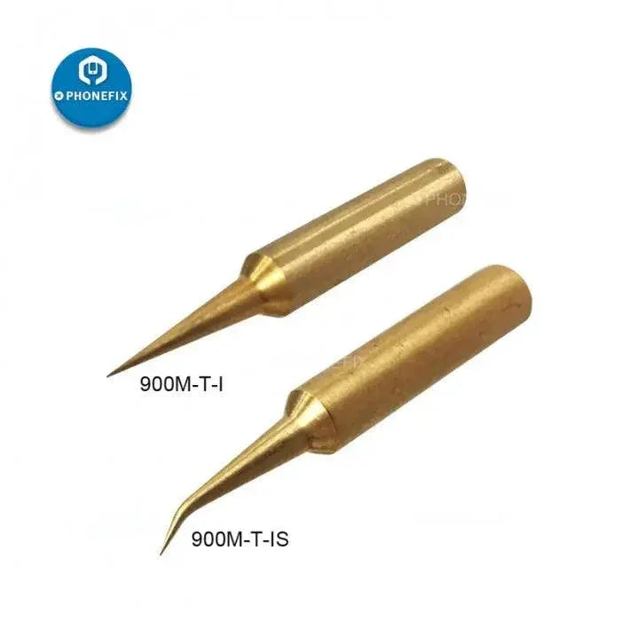PHONEFIX Superfine 900M-T jumper wire soldering iron tip for phone circuit board repair, precision tip for fingerprint repair.