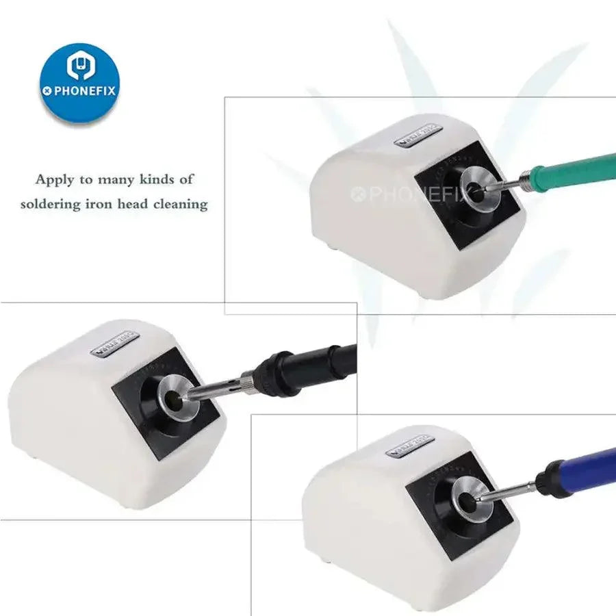 YIHUA 200Q infrared sensor soldering iron tip cleaning tool by PHONEFIX, designed for efficient iron tip cleaning and maintenance.