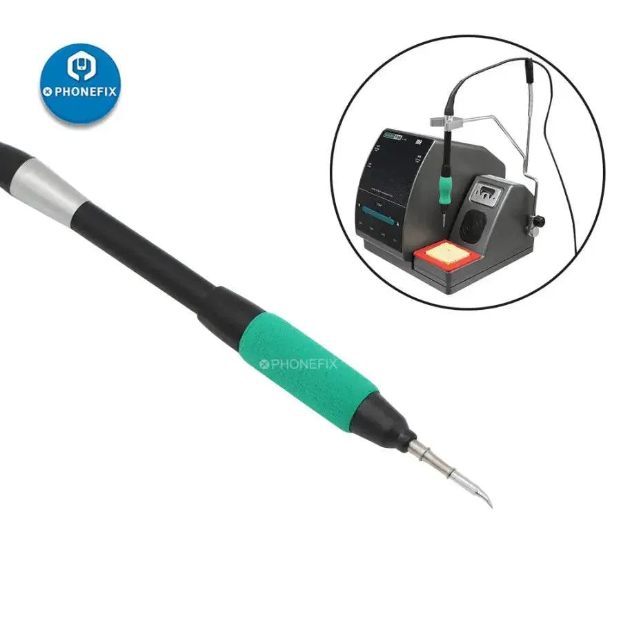 PhoneFix NT115-A soldering handle for Sugon JBC NASE-C soldering station, featuring ergonomic grip and compatible with T36 tips.