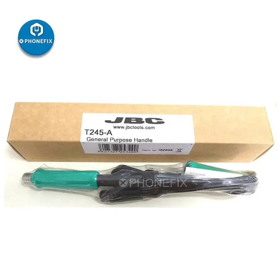 JBC T245-A Precision Station Soldering Handle by PHONEFIX, close-up view of the original soldering iron handle for electronic work