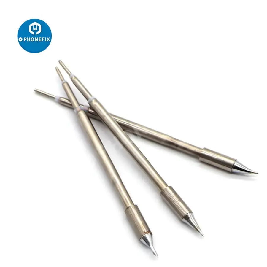 Lead-free soldering iron tip for T12-11 soldering iron by PHONEFIX, replacement welding tip for precision soldering tools.