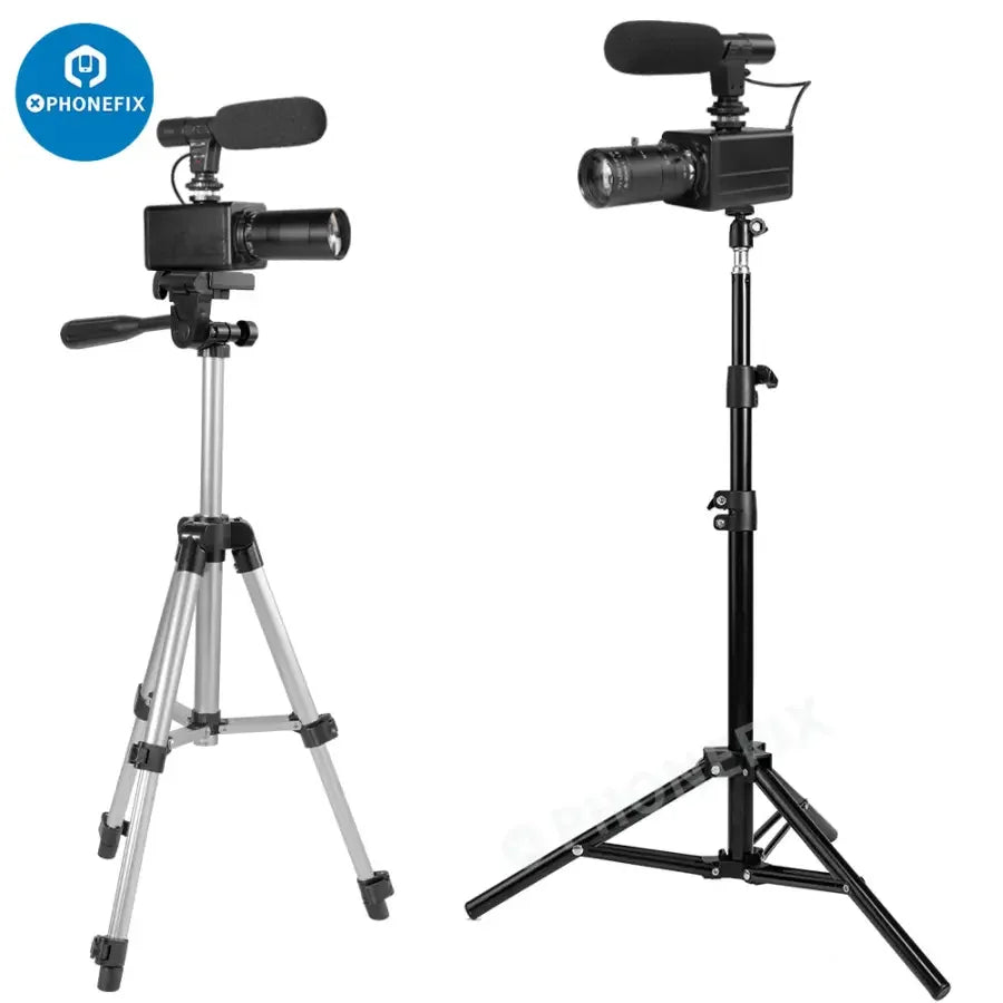 PHONEFIX 5.0MP 4K USB webcam with 10x optical zoom, HD camera, and built-in microphone for live streaming and video calls.