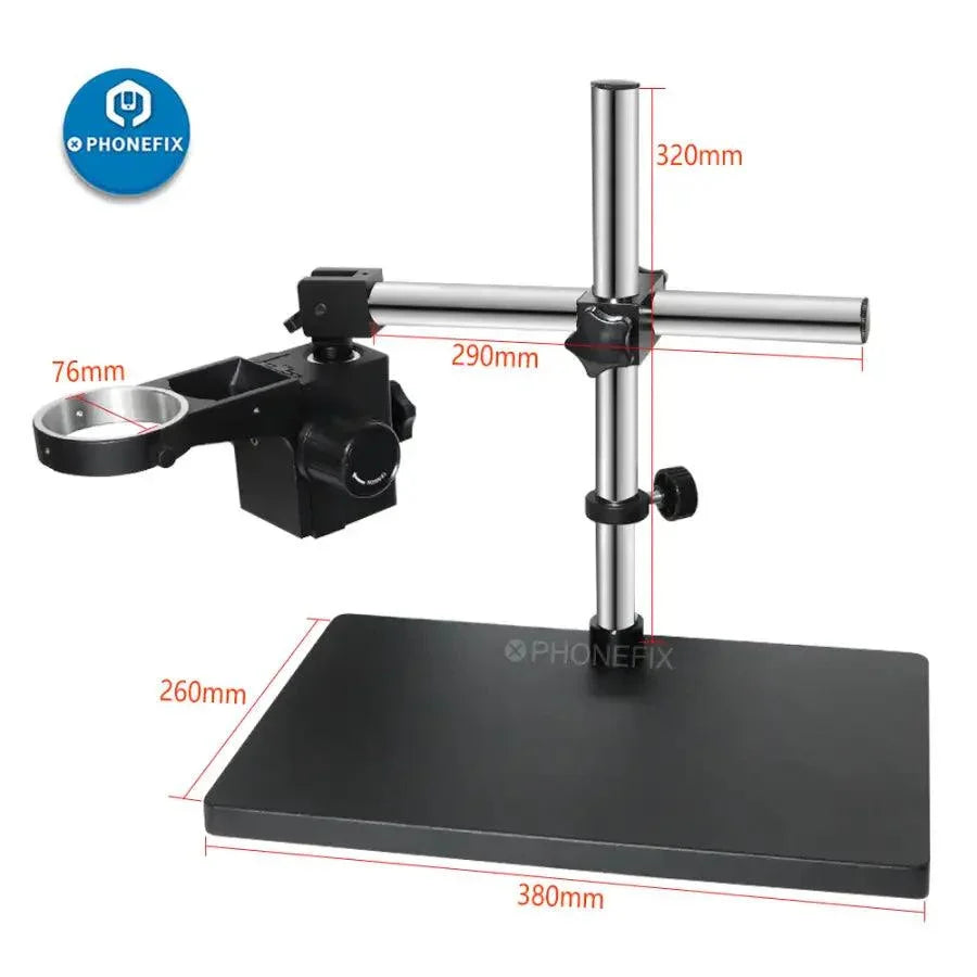 PHONEFIX adjustable stand bracket holder arm for stereo microscope, a versatile accessory for stable microscope positioning