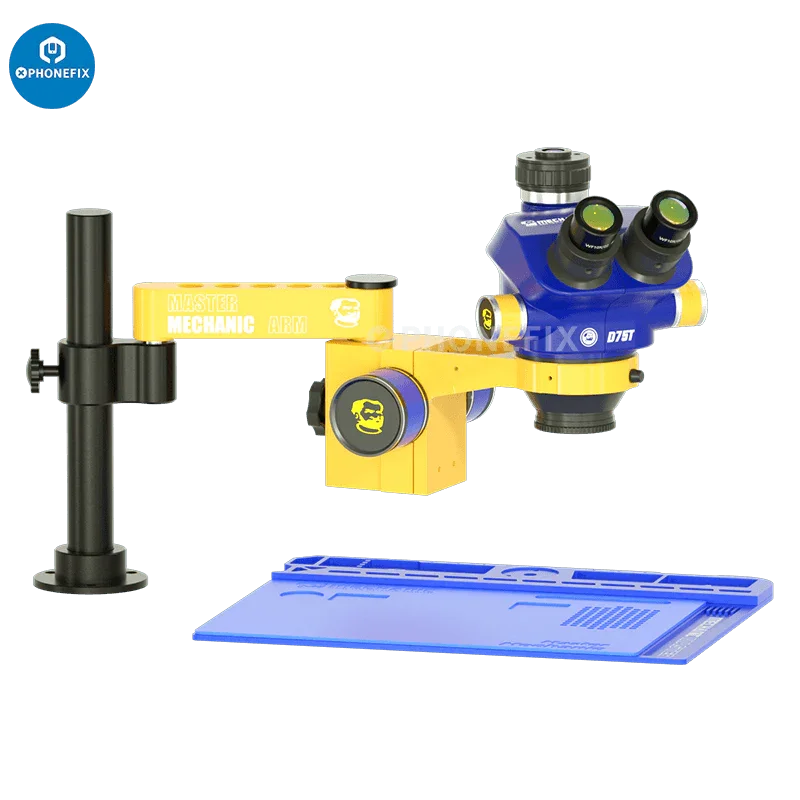 PhoneFix MECHANIC M2 M3 microscope swing arm bracket made of aluminum alloy for microscope accessories.