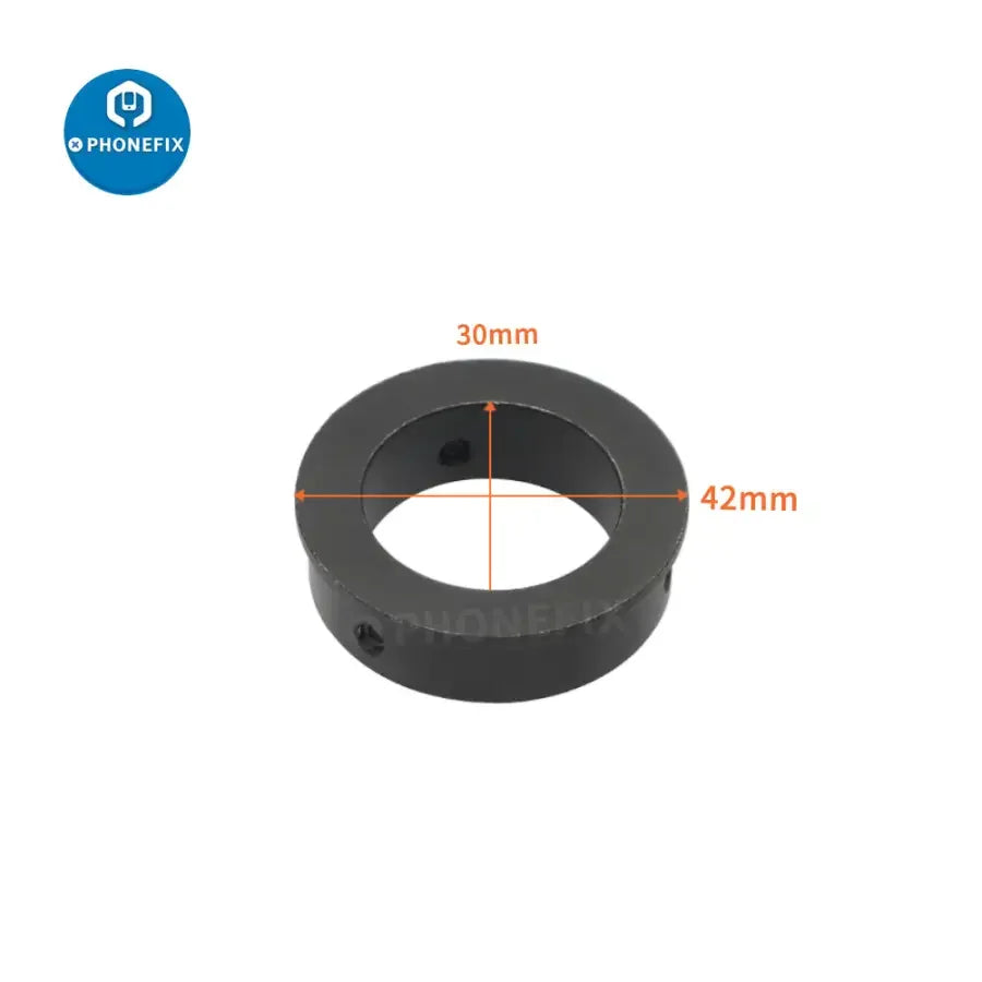 PhoneFix 50mm to 40mm microscope ring adapter for table stands, precision microscope accessory for secure fitting.