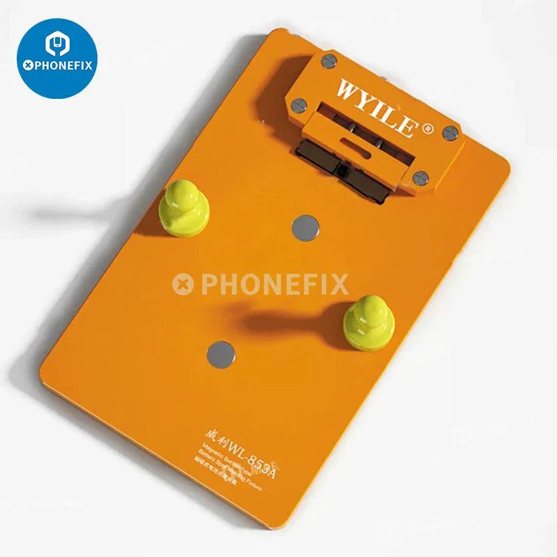 PhoneFix WL-853A Magnetic Spot Welding Holder for BGA soldering and motherboard testing, with a durable fixture for precise repairs.