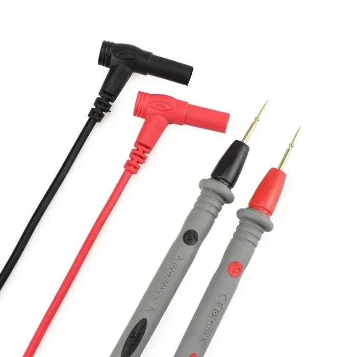 PhoneFix multimeter test lead probe with banana plug, flexible multimeter accessory for electrical testing and measurements.