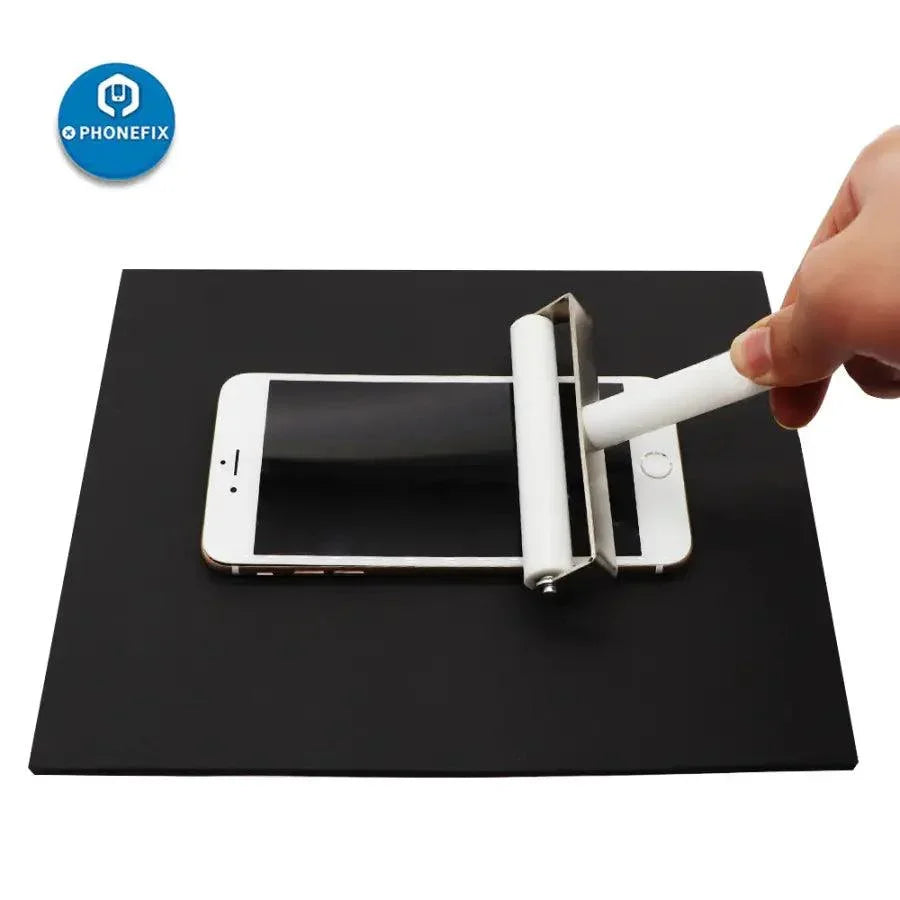 Foam sponge pad vacuum laminating mat for LCD screen repair, used with phone repair tools by PHONEFIX.