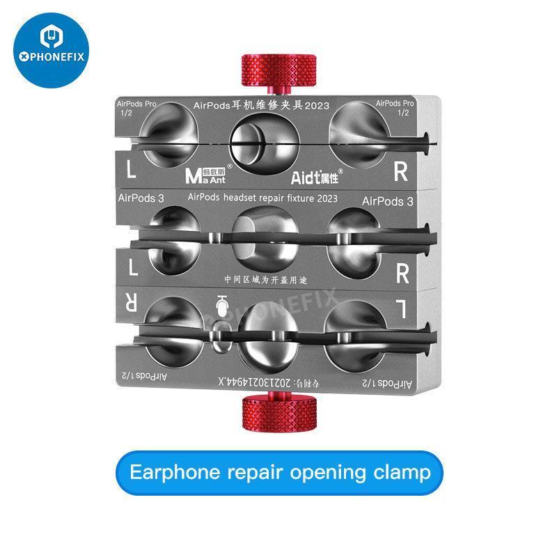 MaAnt P1 precision earphone clip for AirPods 1/2/3/Pro, designed to assist with shell opening and secure fit.