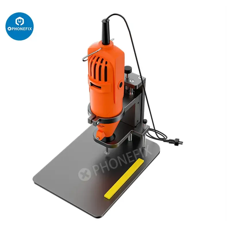 TBK 125W IC grinder motherboard screen polishing platform for PCB grinding, by PHONEFIX, with a sleek, compact design.