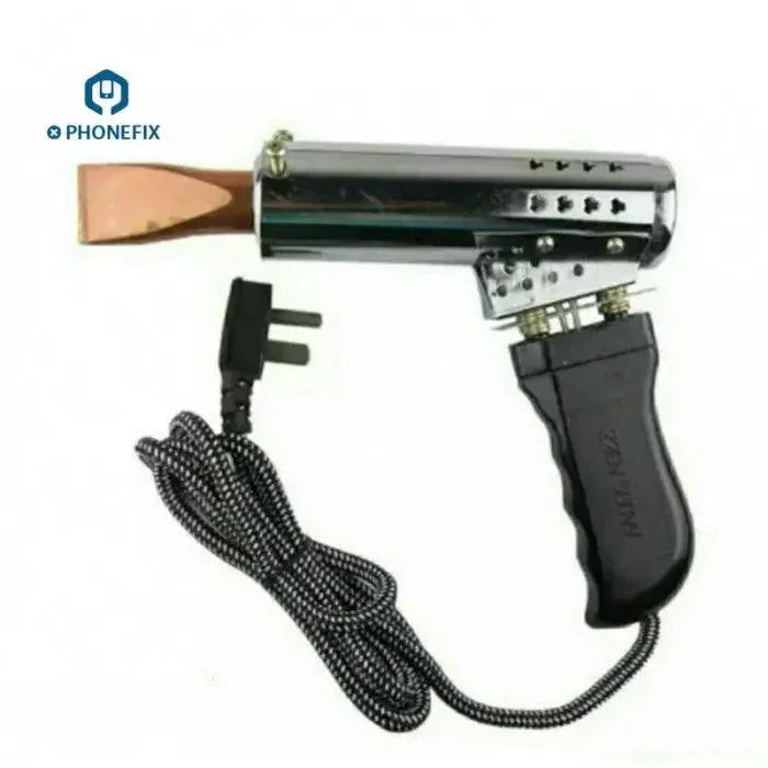 Adjustable high-power soldering iron with thermostat by PHONEFIX, ideal for PCB welding and electronic repairs.