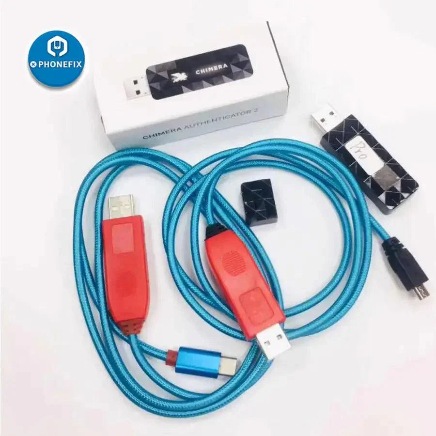 Chimera Pro Dongle by PHONEFIX for unlocking Samsung, HTC, LG, and Huawei phones with professional phone unlocking tools.