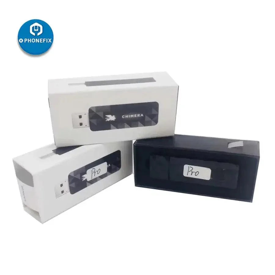 Chimera Pro Dongle for Samsung, HTC, LG, Huawei phone unlocking tools by PHONEFIX, used for device unlocking service.