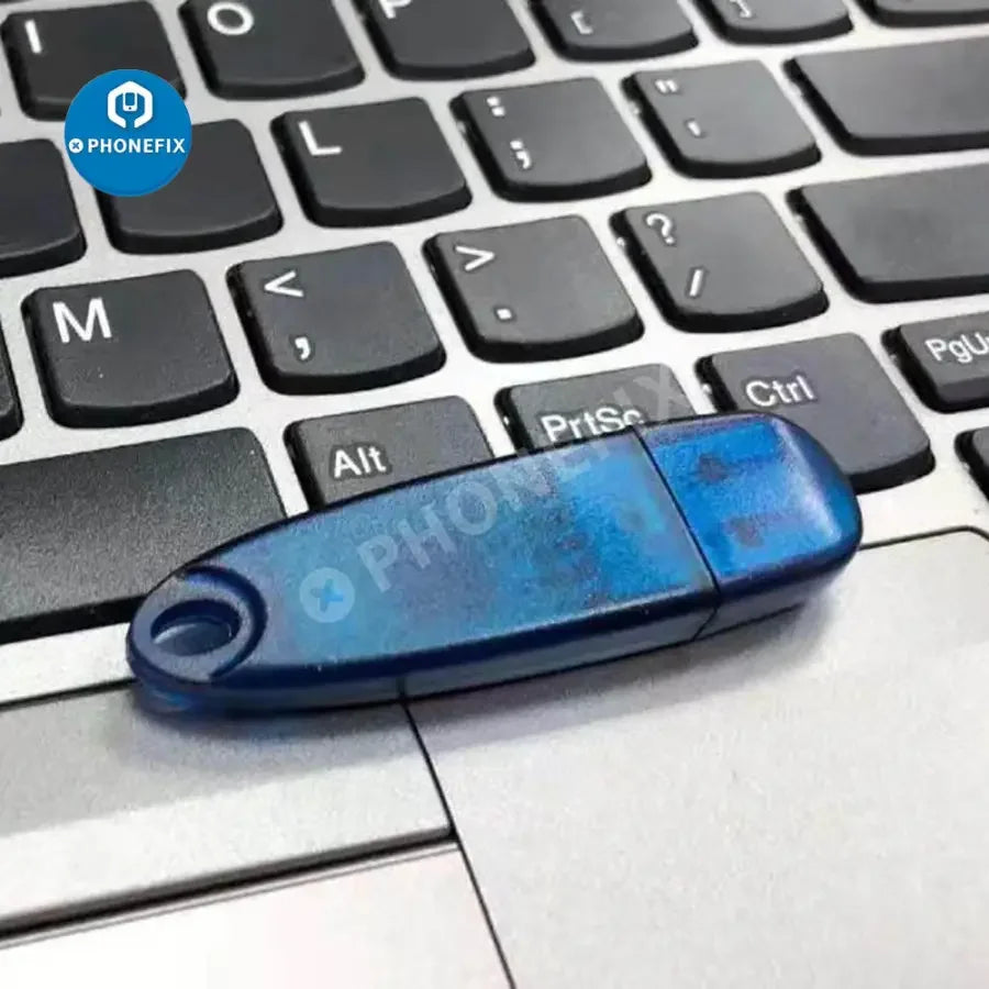 PhoneFix AQUA DONGLE for Asus models, Android Auto manual detection tool for phone unlocking and troubleshooting.