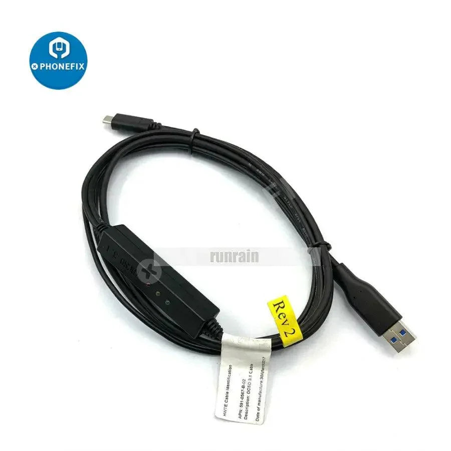 Used iDCSD UART Type-C development cable for 2nd gen iPad Pro, compatible with PhoneFix unlocking tools.