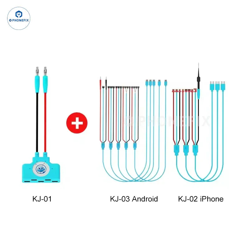 PHONEFIX MaAnt Power Boot Cable for iPhone and Android phone repair, showing a durable charging and data transfer cable.