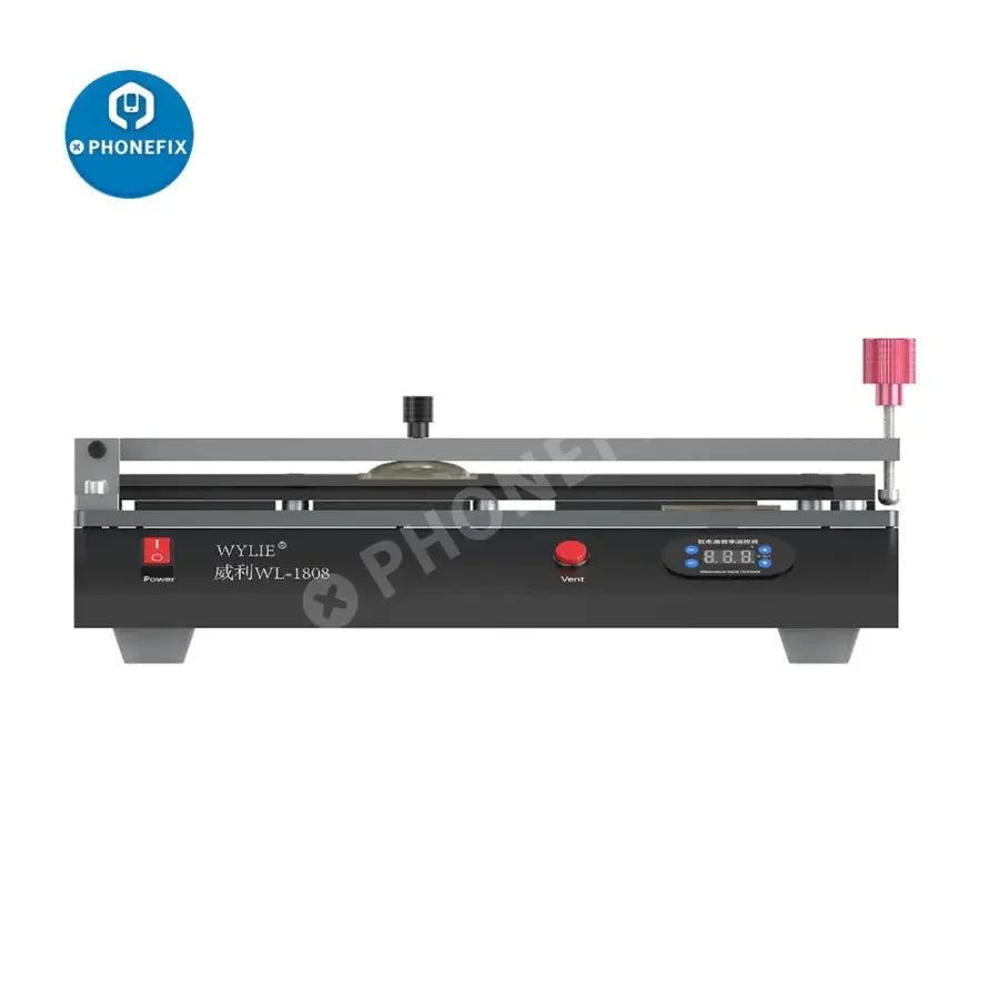 WL-1808 2-in-1 15-inch LCD screen heating plate for LCD screen separation, used as a pre-heating station by PHONEFIX.