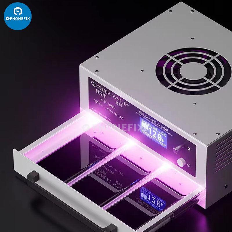 PHONEFIX Mechanic 365 UV Curing Box Oven for phone LCD repair, pre-heating station for phone repair technicians.