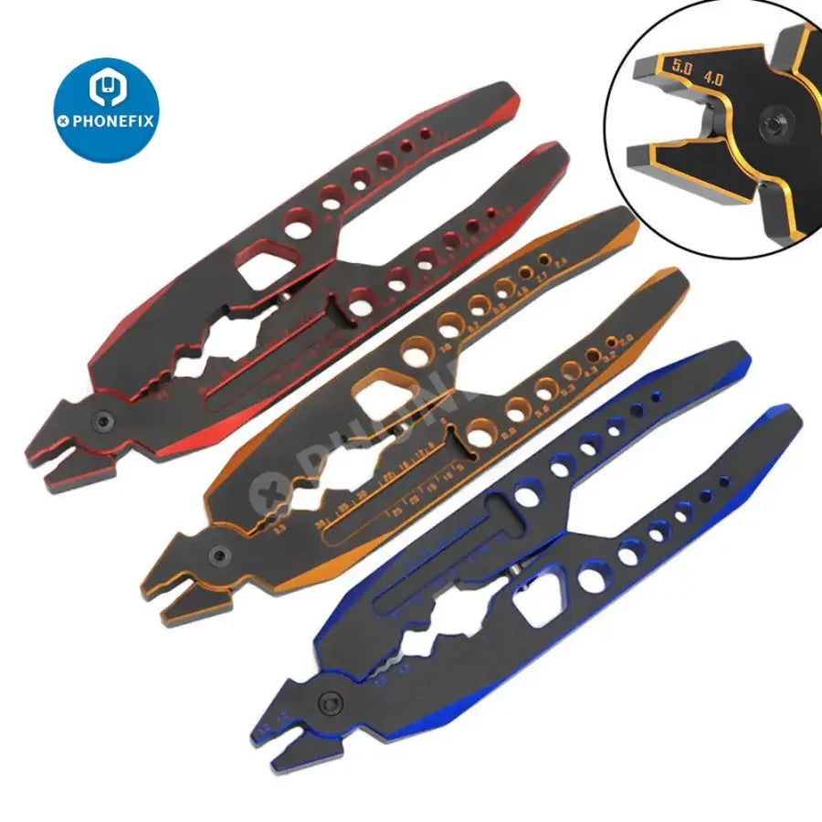 PHONEFIX RC drone repair tools, multi-function remote control assembly pliers for RC car repair, durable and versatile tool in use