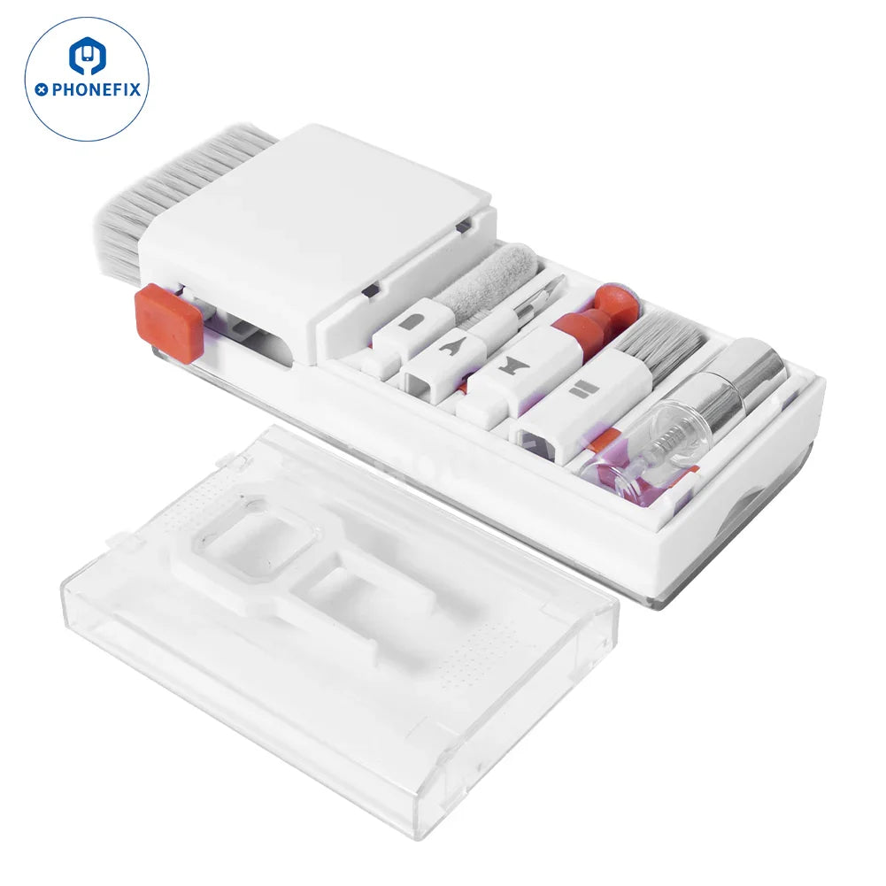 PHONEFIX HW-Q7/9 professional all-purpose cleaning toolkit for electronics with repair assist tools and precision cleaning accessories