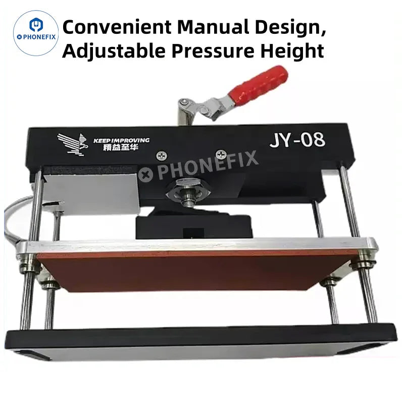 PHONEFIX universal phone screen opening fixture with rapid pressure holding table for precise screen replacement and repair.