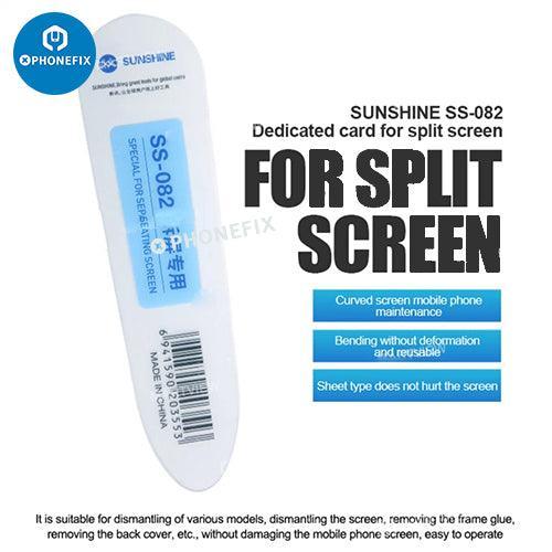 Sunshine SS-082 plastic pry opening scraper tool for phone and tablet screen repairs, by PHONEFIX.