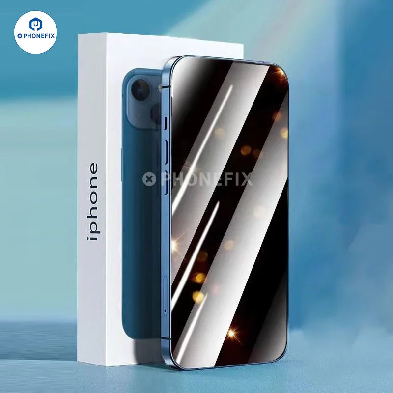 PHONEFIX explosion-proof tempered glass film for iPhone 15/16 Pro Max, durable screen protector with shatter-resistant design.