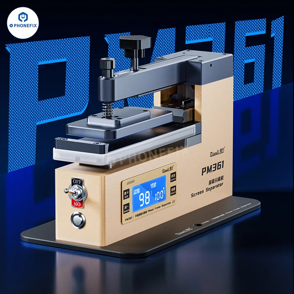 PHONEFIX QianLi PM86 PM361 phone screen frame back cover separator used for screen refurbishing.