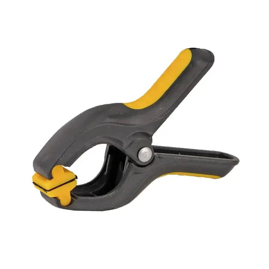 PHONEFIX 3-inch spring clamp for mobile phone screen repair, plastic clip securing screens during repair processes.