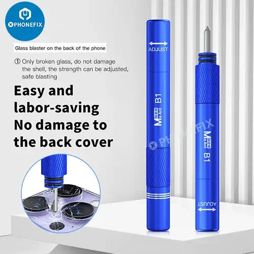 MaAnt B1 Back Glass Blaster Demolishing Pen for iPhone and Huawei screen repair by PHONEFIX, tool for removing back glass.