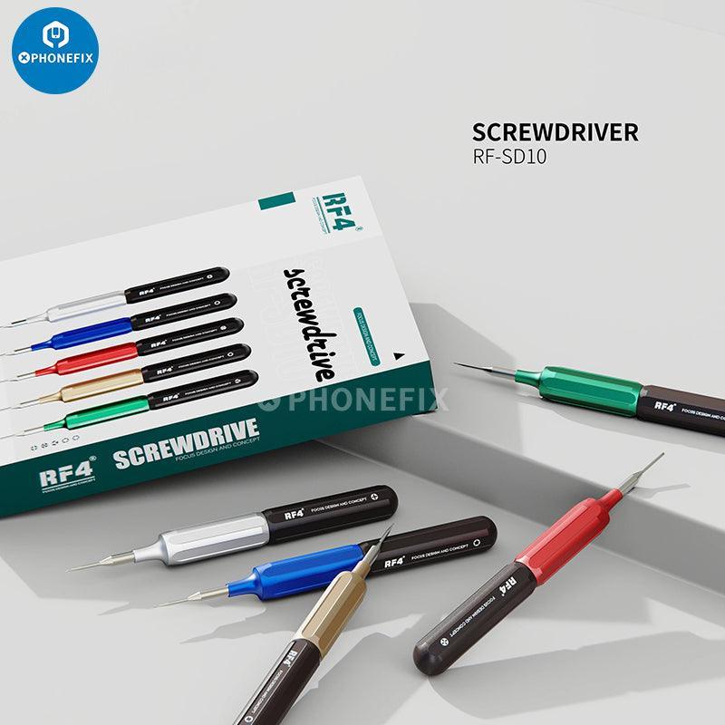 RF4 3D glue remover blade and pry knife screwdriver disassembly tool for phone repairs by PHONEFIX, ideal for electronic device repair.