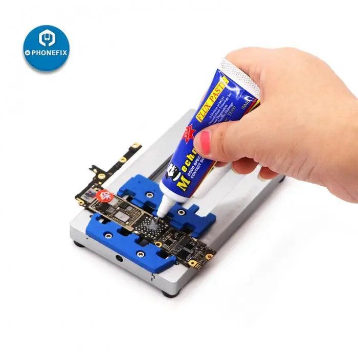 Mechanic TF350 15ML lead-free BGA solder flux paste with hose needle, used for electronics soldering by PHONEFIX.